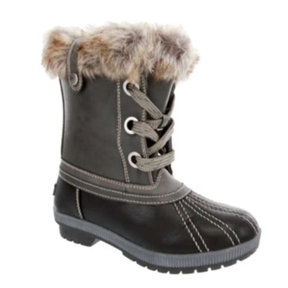 WOMEN'S LONDON FOG MILLY WINTER DUCK BOOTS Size 6